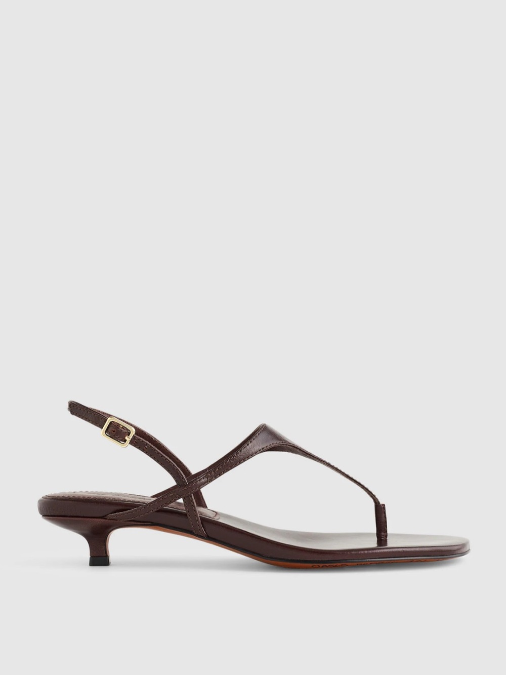 Madewell The Chiara Kitten Heel Slingback Sandal - Picture 14 of 16